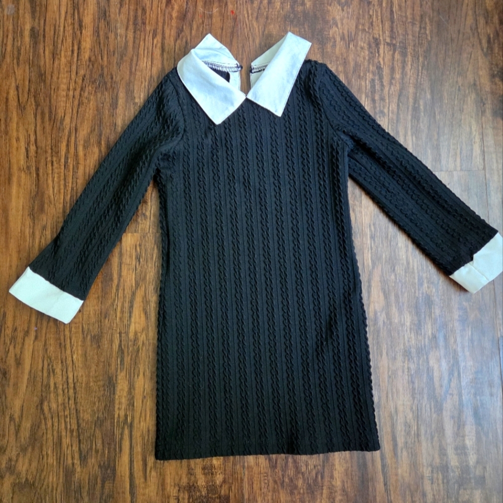 Kids 5t Wednesday Addams Costume